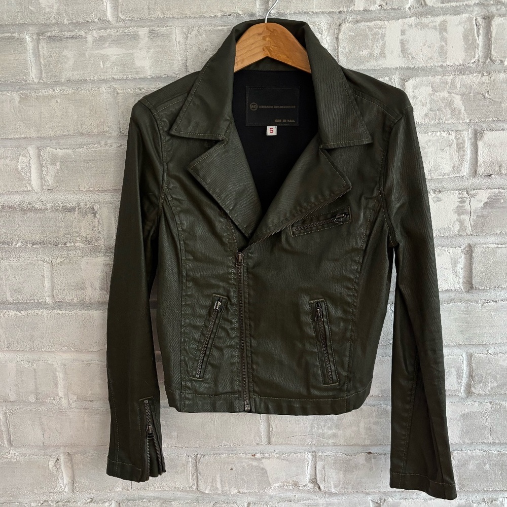 AG Coated Biker Jacket